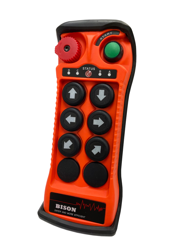 Universal Hoist, Trolley & Bridge Radio Remote Kit - Single Speed - Bison