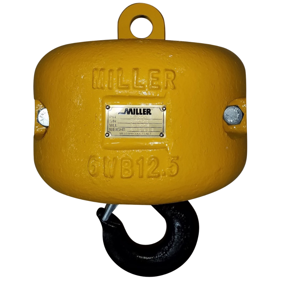 Econo-Link Overhaul Ball - Eye to Hook - Model 6A250 - 6 Ton - Miller Lifting Products