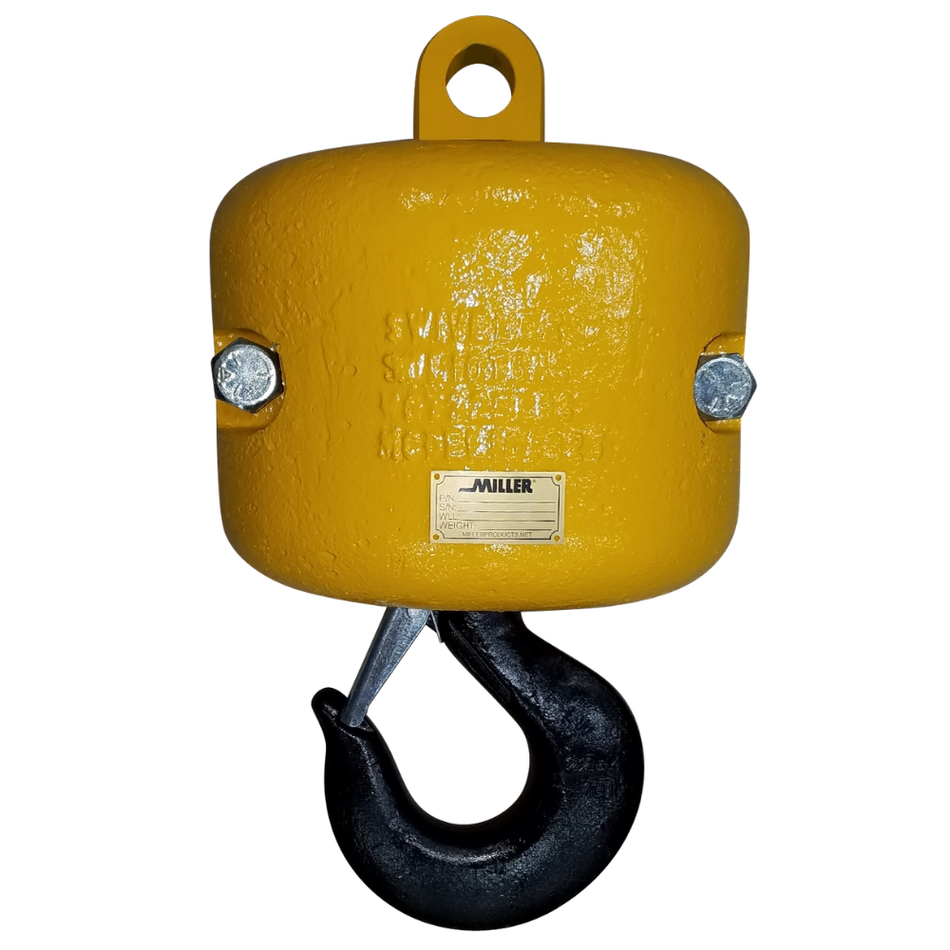 Econo-Link Overhaul Ball - Eye to Hook - Model 10A325 - 10 Ton - Miller Lifting Products