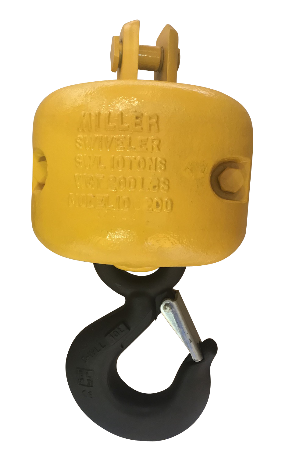 Econo-Link Overhaul Ball - Clevis to Hook - Model 10O200 - 10 Ton - Miller Lifting Products