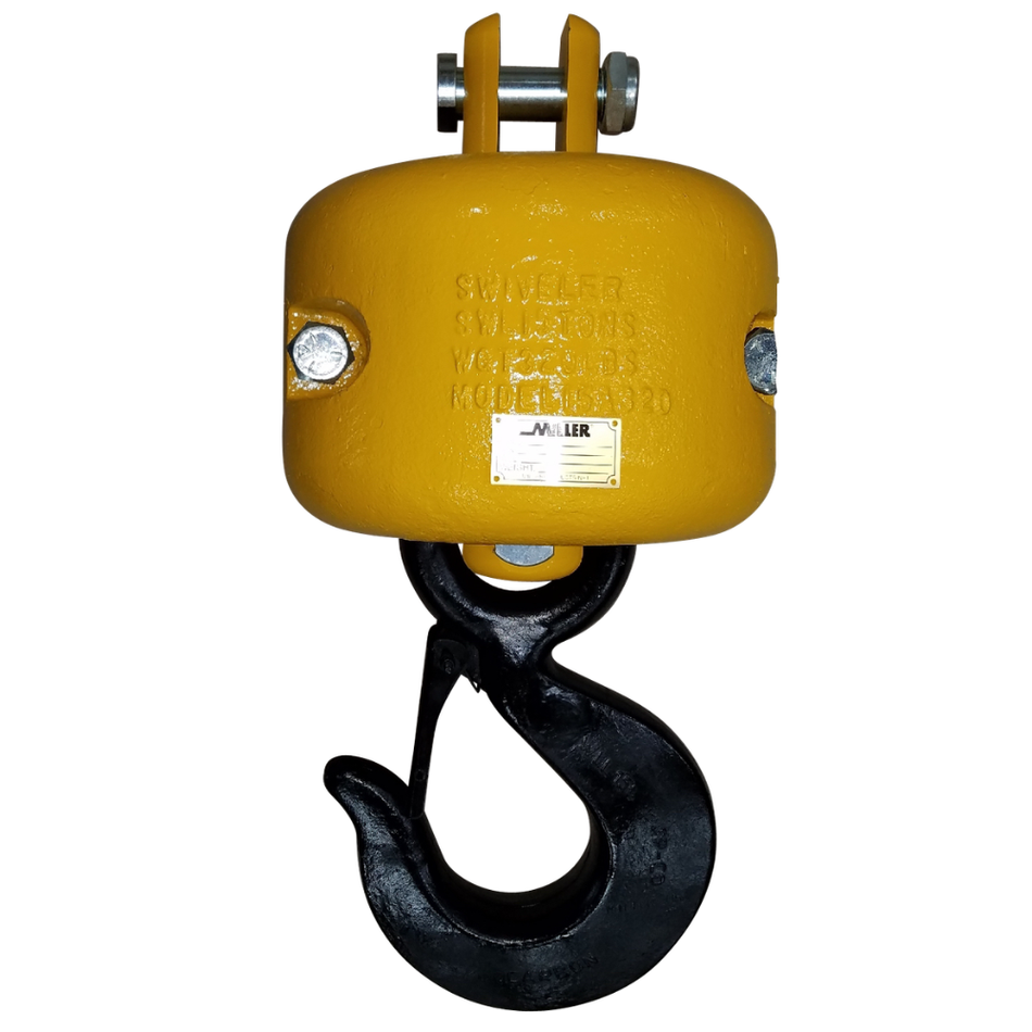 Econo-Link Overhaul Ball - Clevis to Hook - Model 15O320 - 15 Ton - Miller Lifting Products