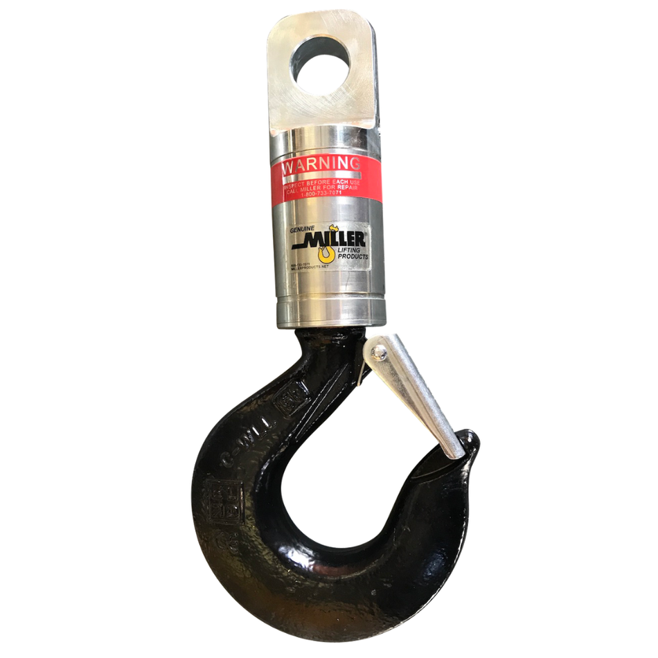 Angular Contact Ball Bearing Swivel - Eye to Hook - Model HH-215 - 35 Ton - Miller Lifting Products