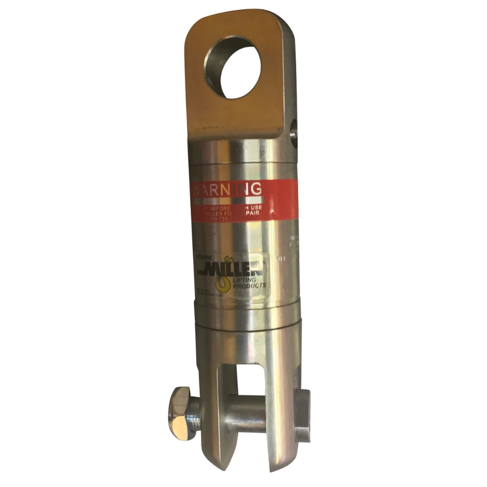 Angular Contact Ball Bearing Swivel - Eye to Clevis - Model HH-211 - 35 Ton - Miller Lifting Products