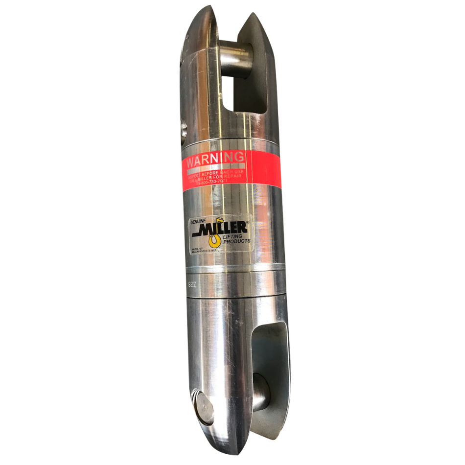 Angular Contact Ball Bearing Swivel - Bullet to Bullet - Model EE-414 - 8.5 Ton - Miller Lifting Products