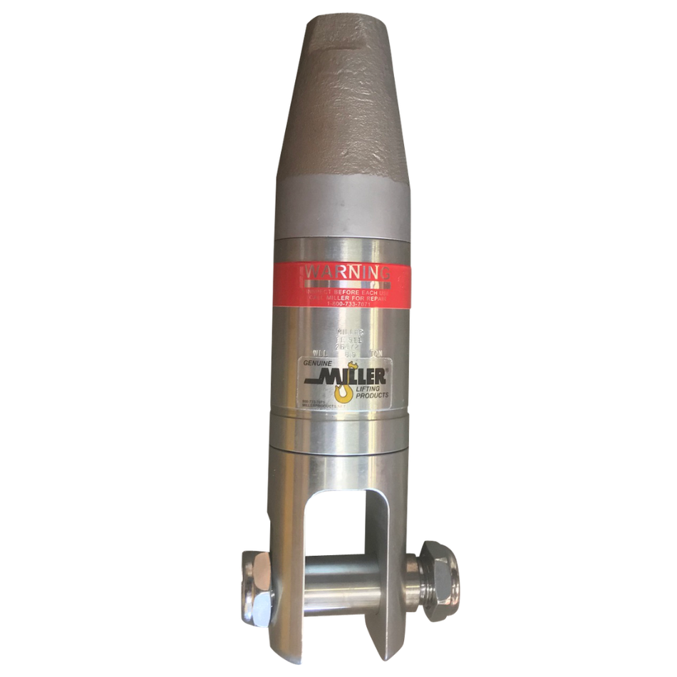 Angular Contact Ball Bearing Swivel - Socket to Clevis - Model HH-511 - 35 Ton - Miller Lifting Products