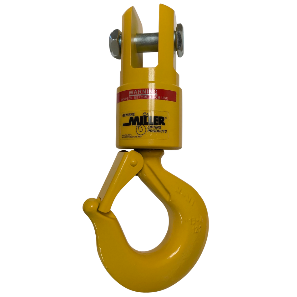 Econo-Link Thrust Bearing Swivel - Clevis to Hook - Model 3E185 - 3 Ton - Miller Lifting Products