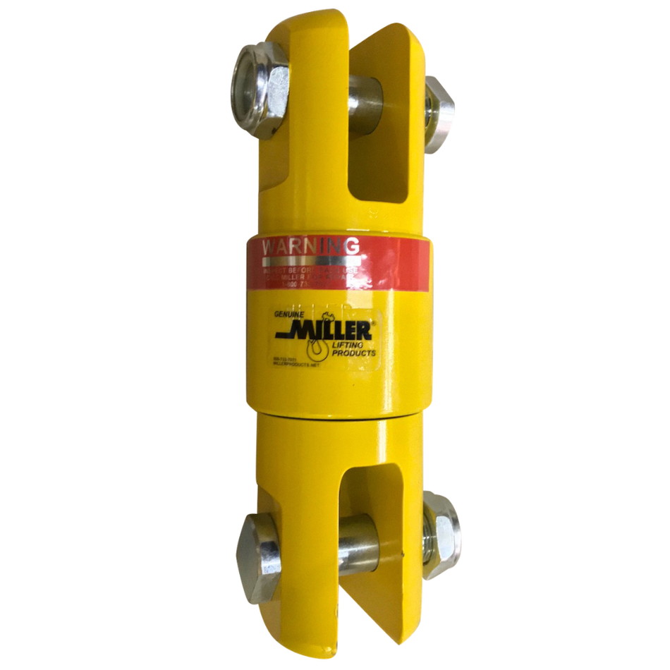 Econo-Link Thrust Bearing Swivel - Clevis to Clevis - Model 6E181 - 6 Ton - Miller Lifting Products