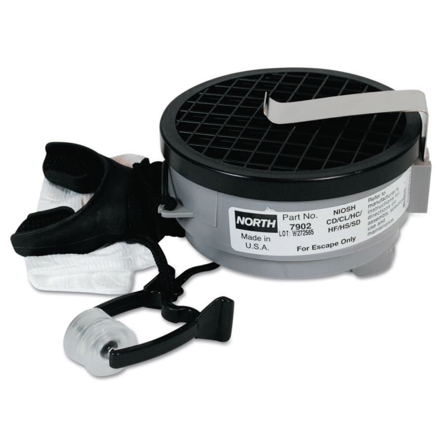 Mouthbit Escape Respirator for Acid Gases - Pack of 6 – 7902 – North