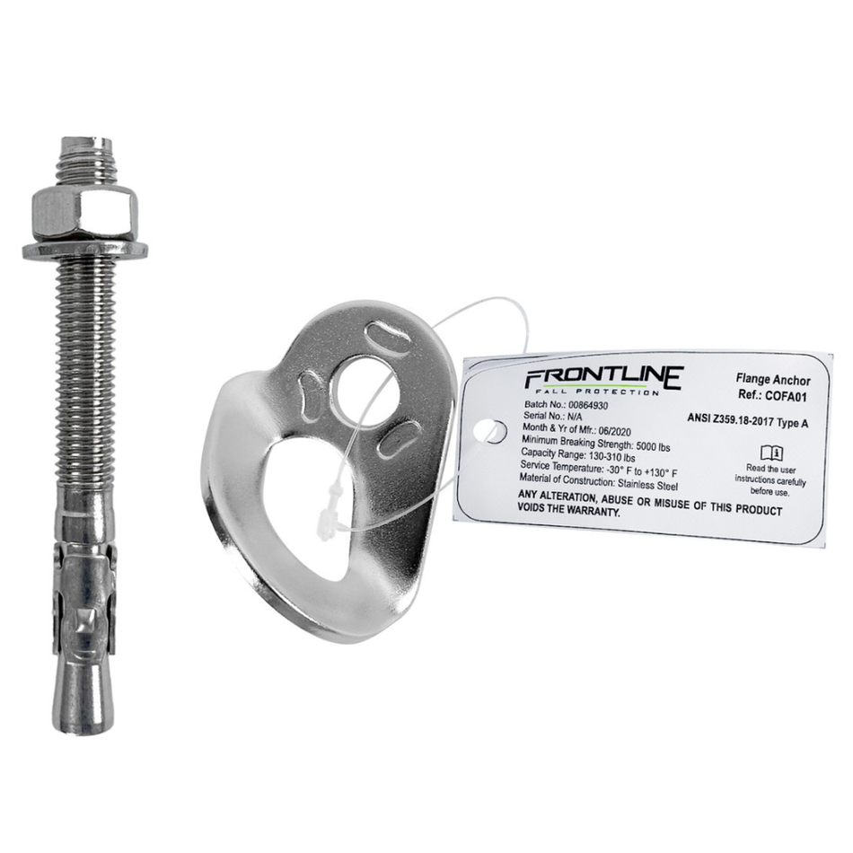 Stainless Steel Flange Anchor with Bolt - Frontline
