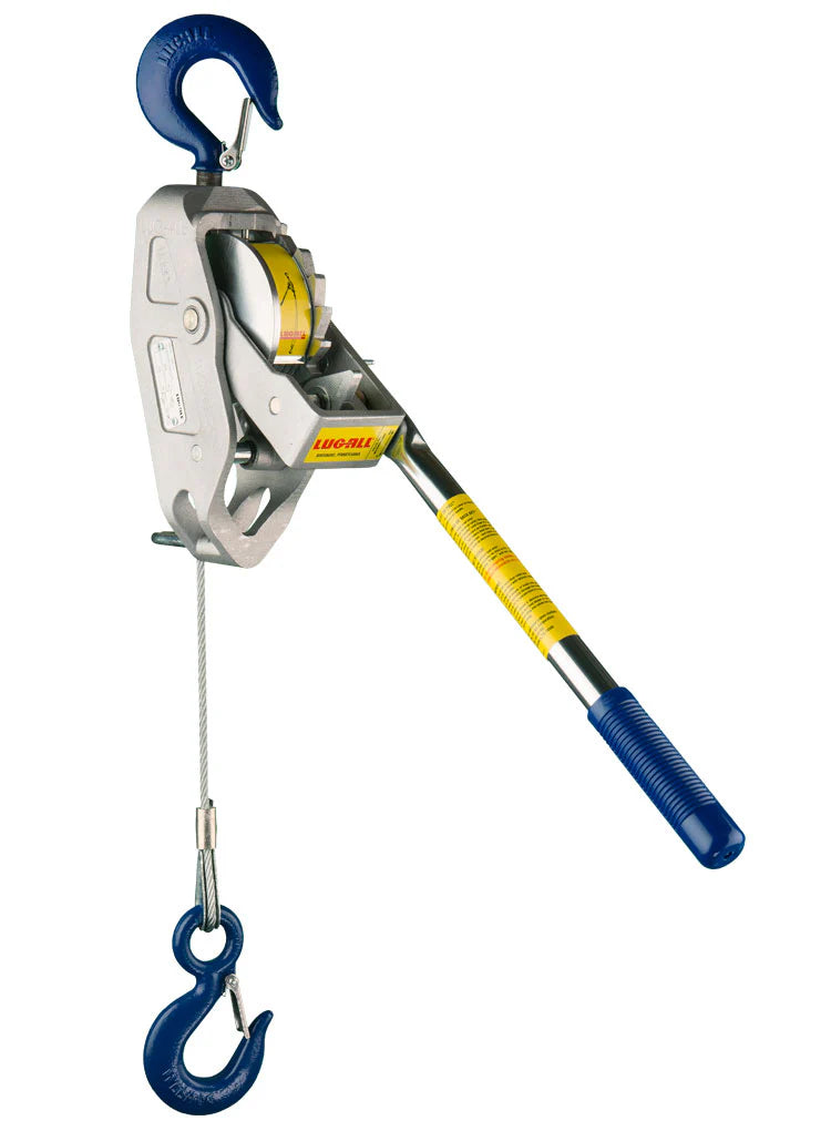 1/2 Ton Cable Hoist with 15 ft Cable – 1000-15 – Lug-All