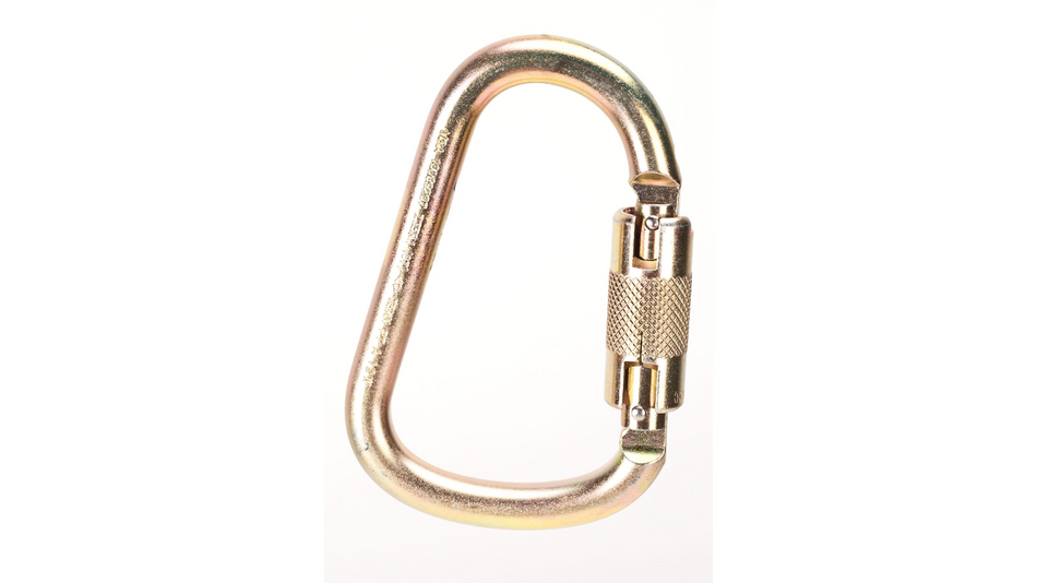 Steel Carabiner - 1" Gate Opening - Auto-Locking - MSA