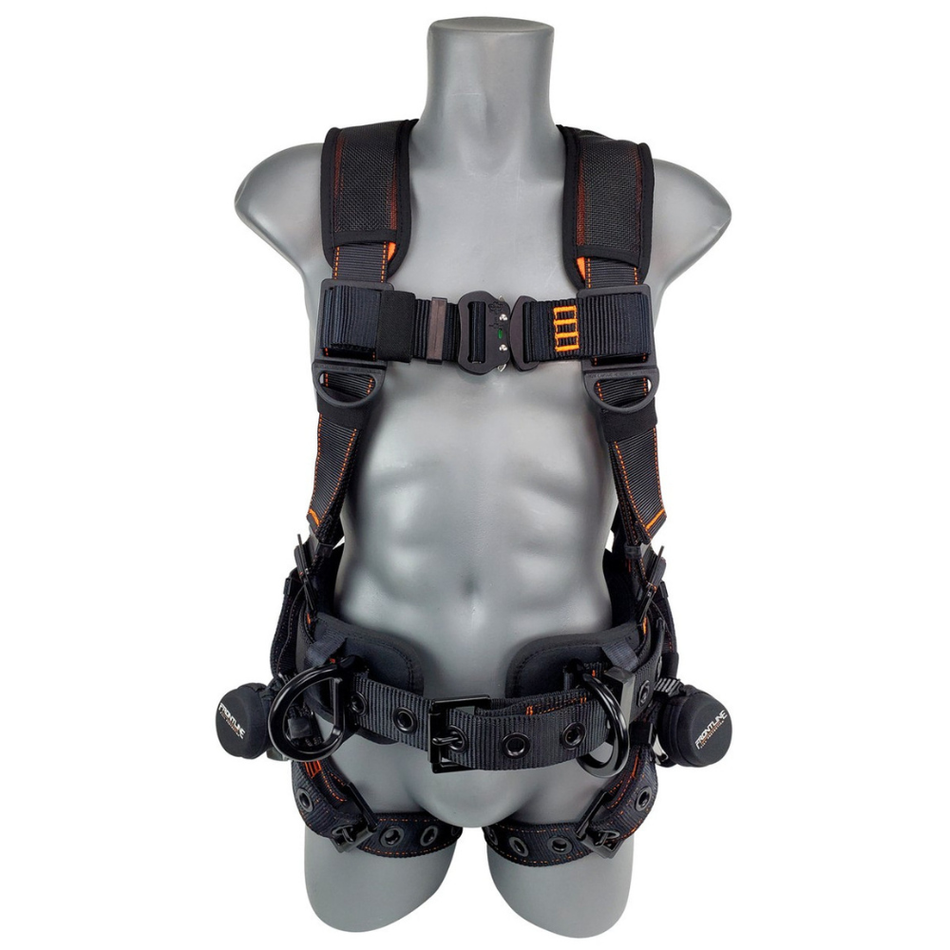 Full Body Harness with All-Aluminum Hardware and Suspension Trauma Straps - 110CTB Combat™ Lite - Frontline