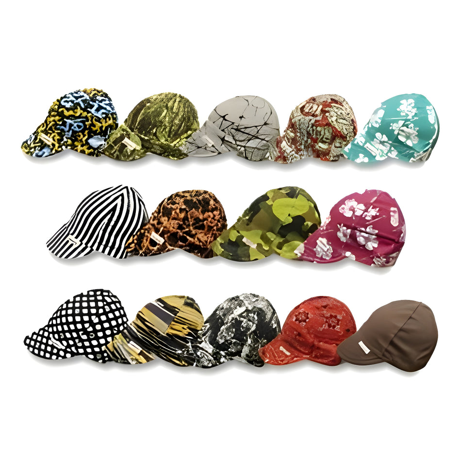 Single Sided Welder Cap One Size Fits Most - Pack of 15 – 1000E-CAP – Comeaux Caps