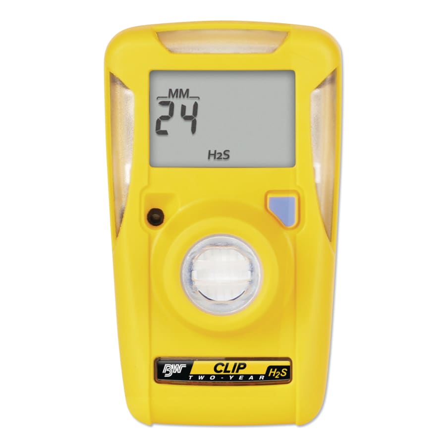 Clip Single-Gas Oxygen Detector – Surecell Sensor – BWC2-X – BW Technologies / Honeywell Analytics