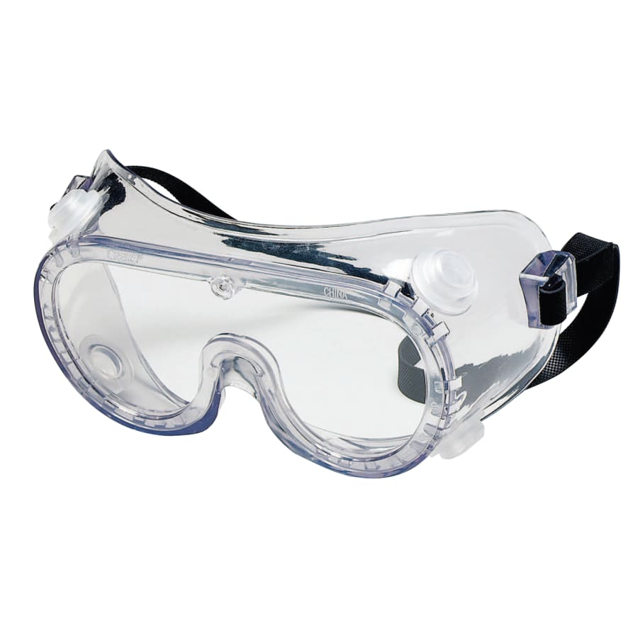 Protective Goggles Clear/Clear 2-Case Bundle – 36/Pack (72 Goggles Total) - 2230R - MCR Safety