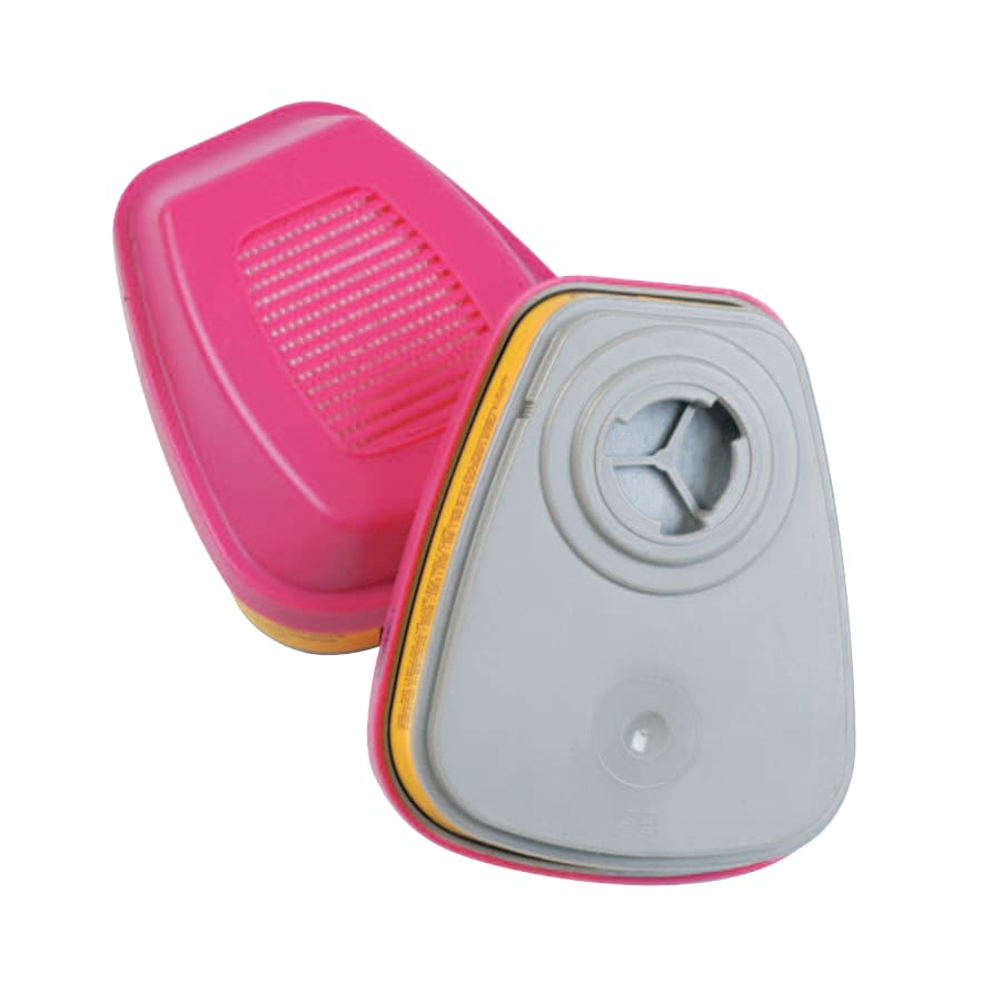 Combination Cartridges with P100 Particulate Filters 5-Case Bundle – 2/Pack (10 Cartridges Total) - 60923 - 3M