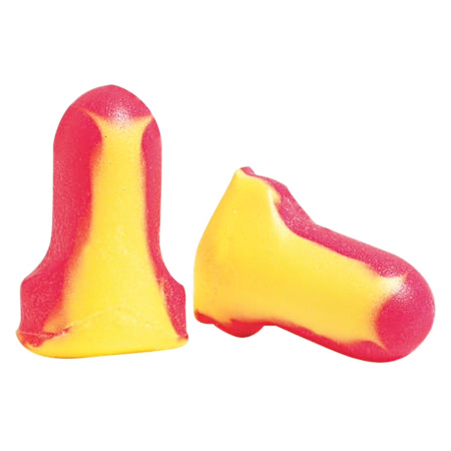 Laser Lite® Disposable Earplugs Uncorded 5-Case Bundle – 200 Pairs/Pack (1,000 Pairs Total) - LL-1 - Howard Leight