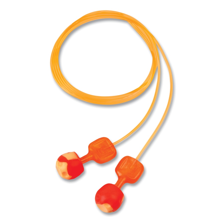 TrustFit™ Pod Foam Earplugs 2-Case Bundle – Corded – 100-Pair/Box (200 Pairs Total) - TRUSTFITPOD-30 - Howard Leight