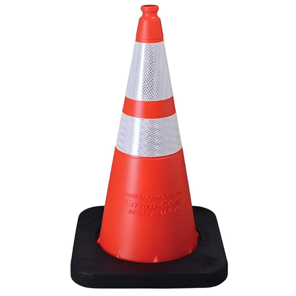 Enviro-Cone PVC Traffic Cone - 28" Tall - VizCon