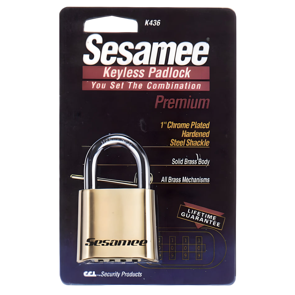 Sesamee Keyless Padlock 5/16 in Shackle - Pack of 6 – CCL