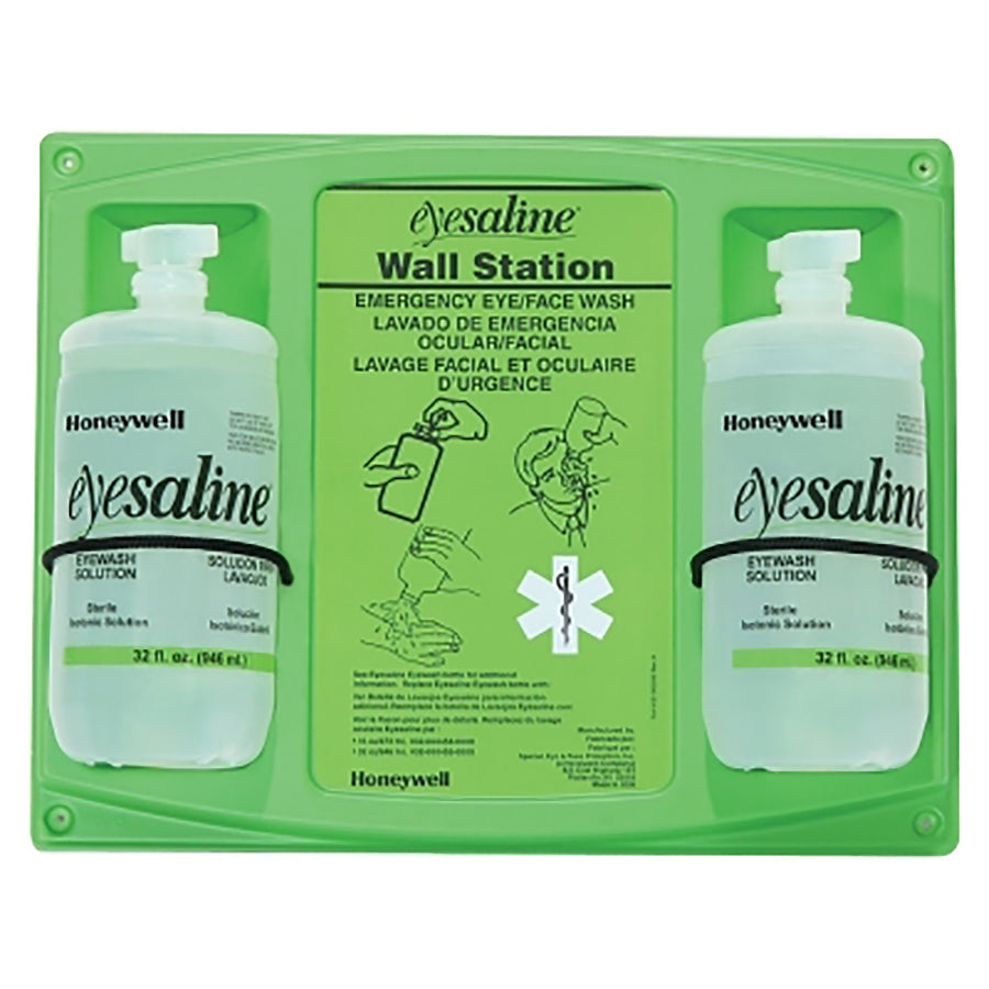 Eyewash Wall Station 32 oz Double Bottle - Pack of 2 – 32-000462-0000-H5 – NORTH