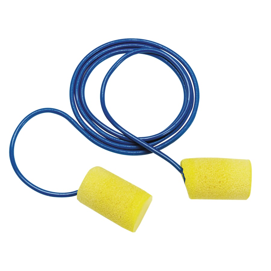 Classic™ Foam Earplugs 2-Case Bundle – Corded – 200-Pair/Box (400 Pairs Total) - 311-1101 - 3M