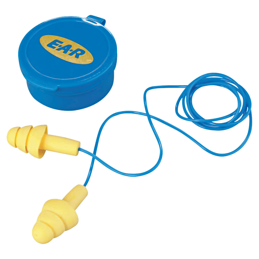Ultrafit™ Corded Earplugs 50-Pair Box – 340-4002 – 3M