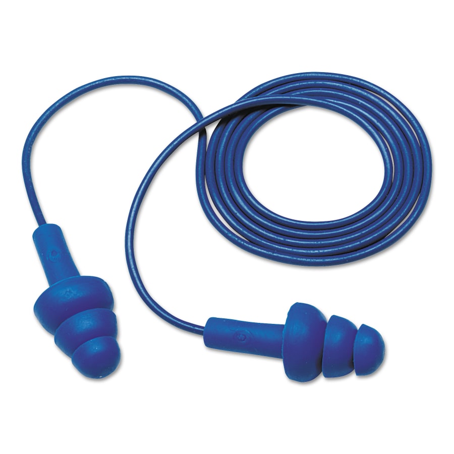 E-A-R Ultrafit Earplugs Corded Metal Detectable 100/Box – 340-4007 – 3M