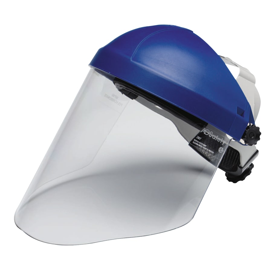 Ratchet Headgear H8A with Clear Polycarbonate Faceshield 9" x 14" - Pack of 5 – 82783-00000 – 3M
