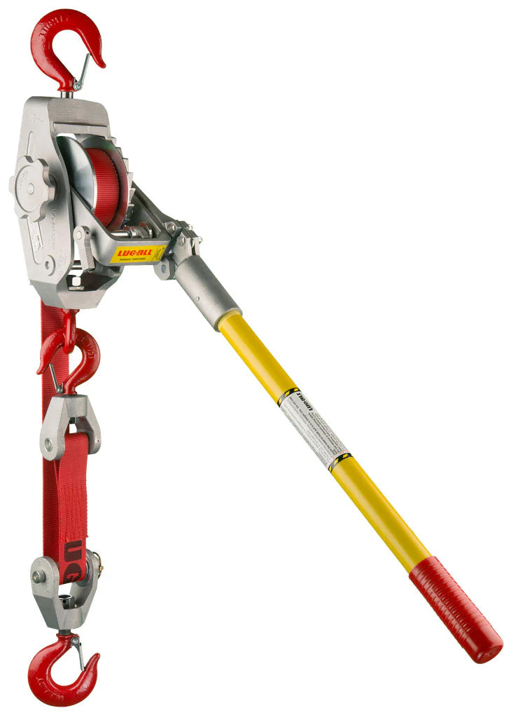 1-1/2 Ton Web Strap Hoist – 3-A – Lug-All