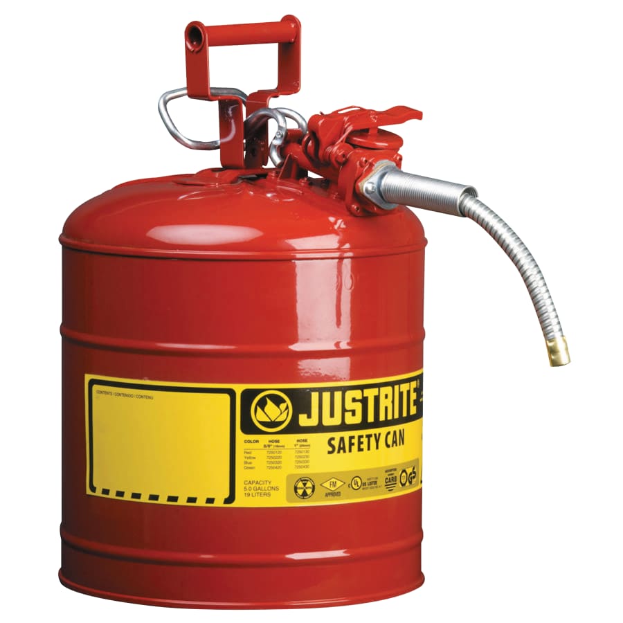Type II AccuFlow™ Safety Can Gas 5 gal – 7250120 – Justrite