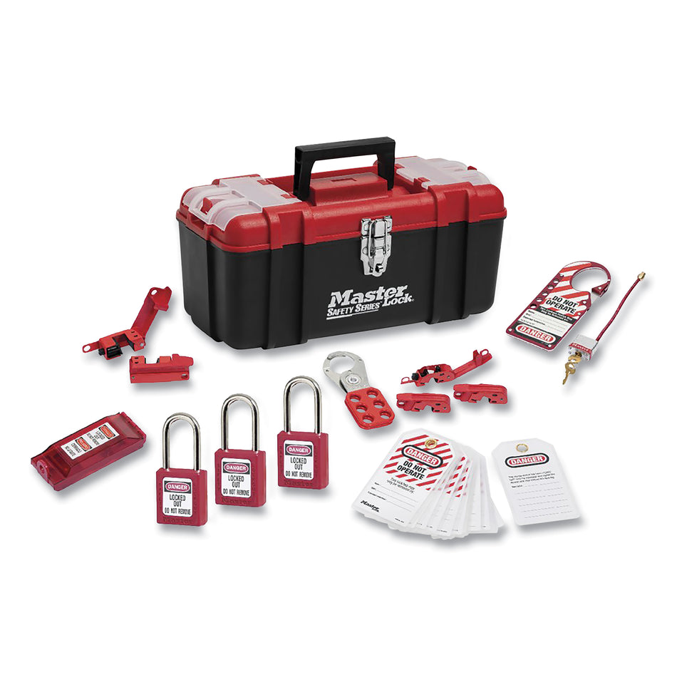 Portable Lockout Kit 14-Piece – 1457E410KA – Master Lock