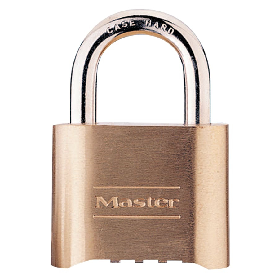 No. 175 Combination Brass Padlock 6/Box – 175 – Master Lock