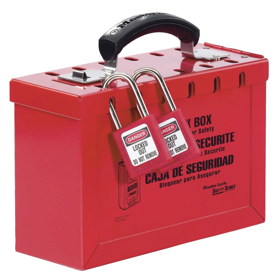 Group Lock Box Steel Red - Pack of 2 – 498A – Master Lock