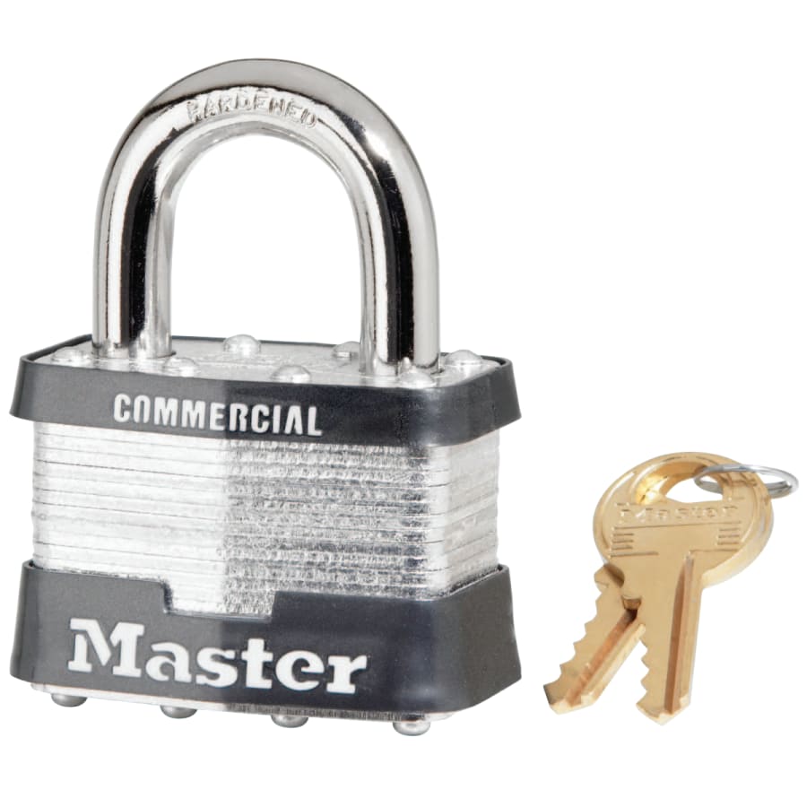 Laminated Steel Padlocks 2-Case Bundle – 4/Pack (8 Padlocks Total) - 5DCOM - Master Lock