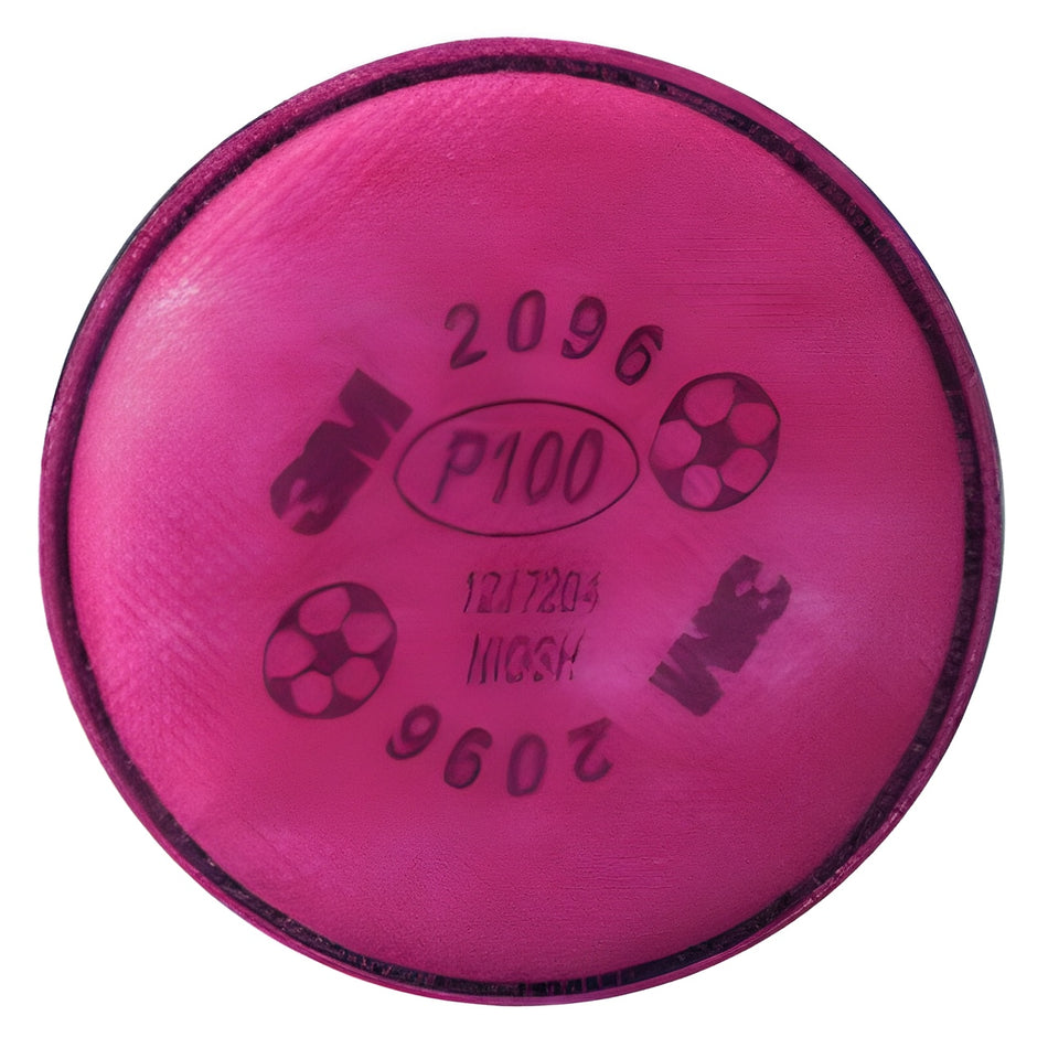 2000 Series P100 Particulate Filters with Organic Vapor Protection 10-Case Bundle – 2/Pack (20 Filters Total) - 2096 - 3M