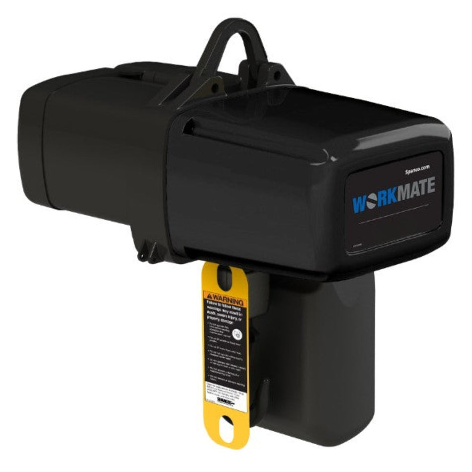 1/2 ton Electric Chain Hoist - Single Speed 230v Single Phase - Eyebolt Mount - Spanco Workmate