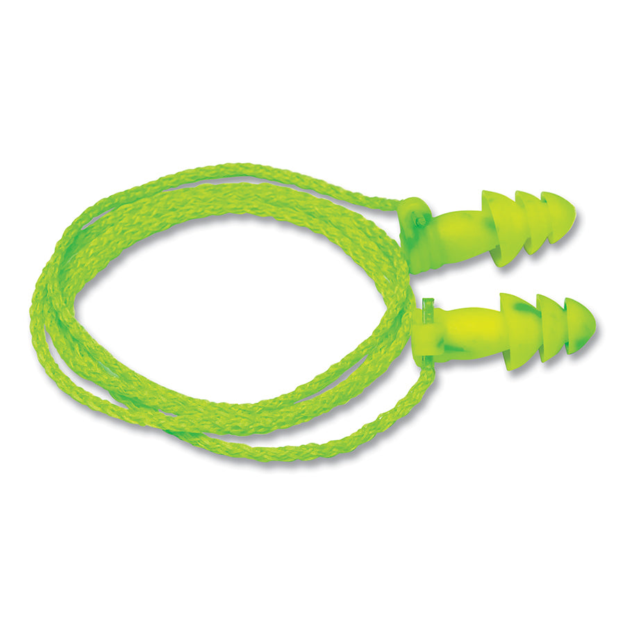 Reusable Corded Earplugs 2-Case Bundle – 50/Pack (100 Pairs Total) - 6455 - Moldex