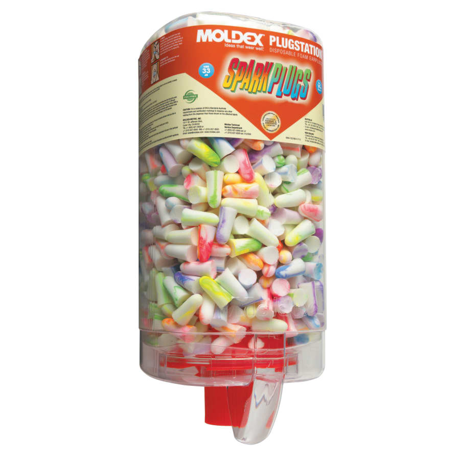PlugStation® Earplug Dispensers 2-Case Bundle – 500 Pairs per Dispenser (1,000 Pairs Total) - 6645 - Moldex