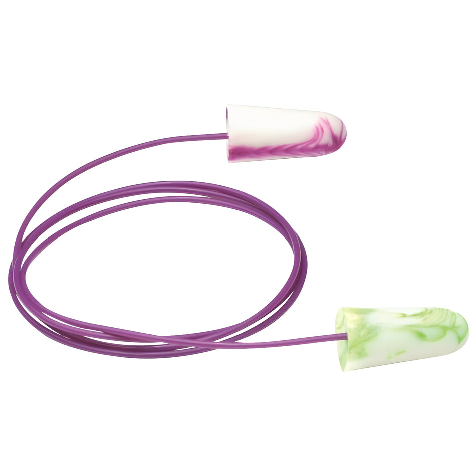 SparkPlugs® Foam Earplugs Corded 3-Case Bundle – 100 Pairs/Box (300 Pairs Total) - 6654 - Moldex