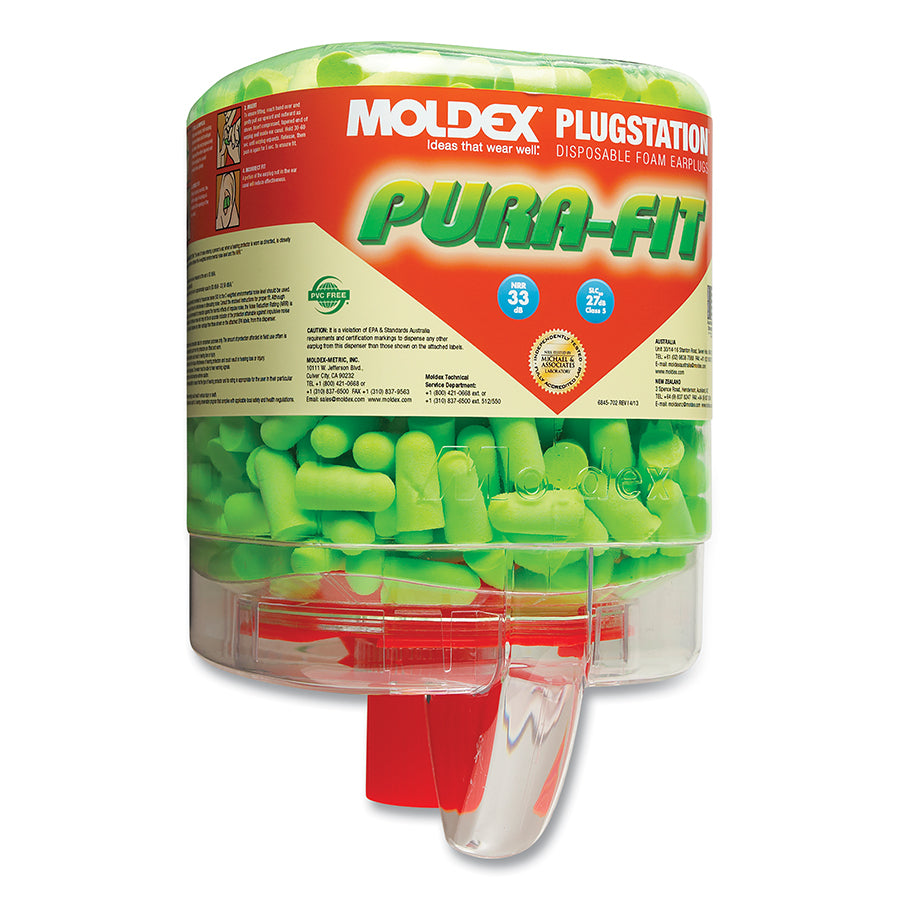 PlugStation® Earplug Dispensers 2-Case Bundle – 250 Pairs per Dispenser (500 Pairs Total) - 6844 - Moldex
