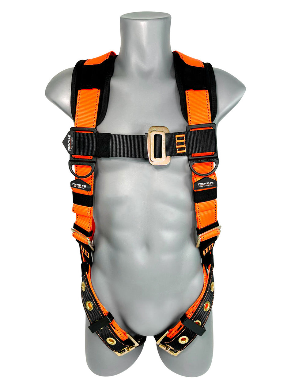 Combat™ Economy Series Full Body Harness with Tongue Buckle Belt - 50VTB - Frontline