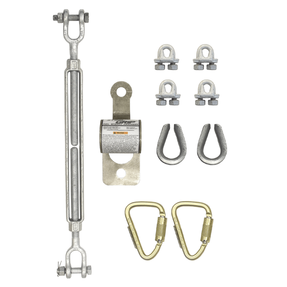 SteelGrip Cable HLL Installation Kit – FallTech