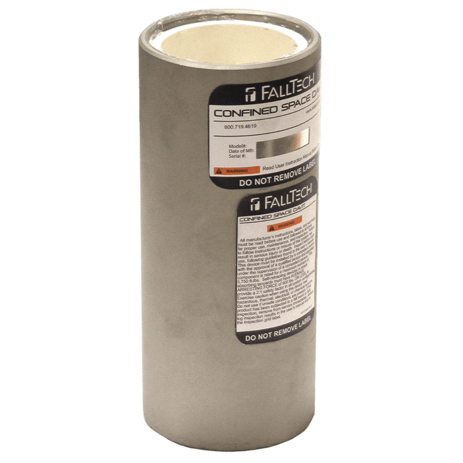 Core-Mount Stainless Steel Slip-In Fixed Davit Base – 65050CRS – FallTech