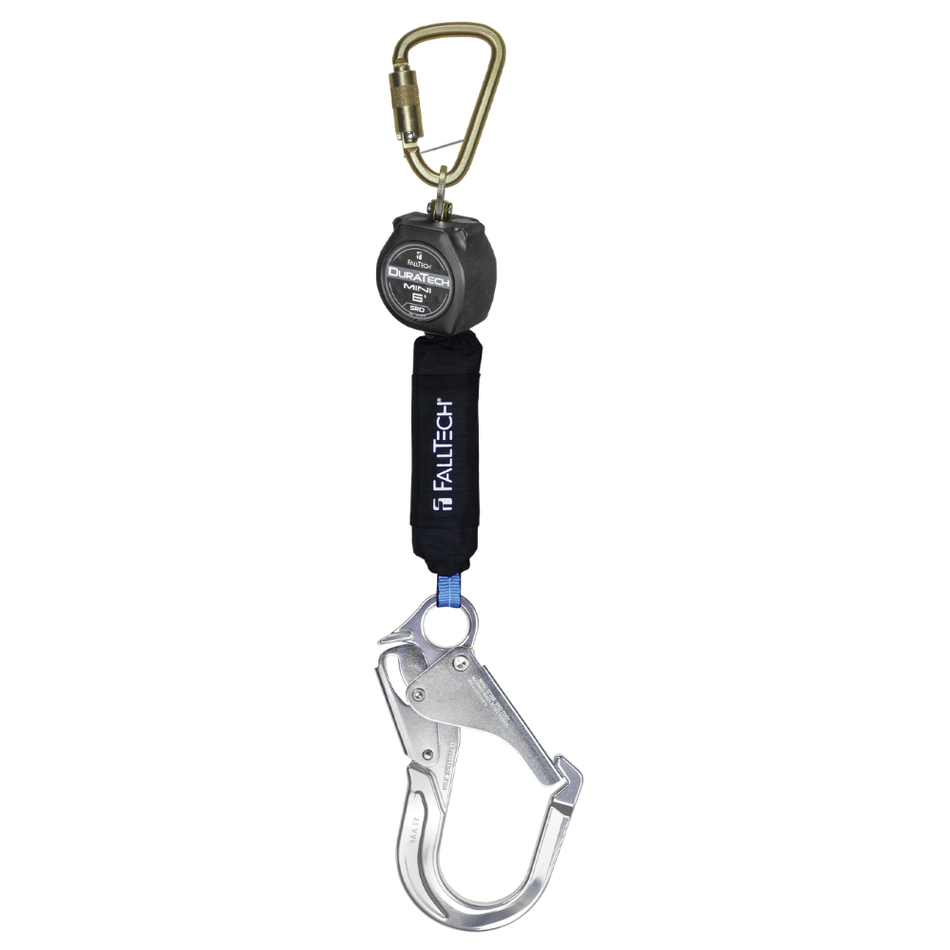 6' DuraTech Mini Class 1 Personal SRL-P with Aluminum Rebar Hook – 72706SB5 – FallTech