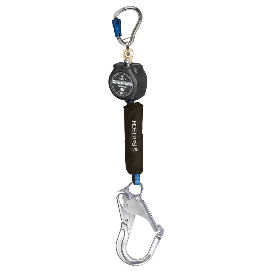 6' DuraTech Mini Class 1 Personal SRL-P with Aluminum Rebar Hook – 72706SG5 – FallTech