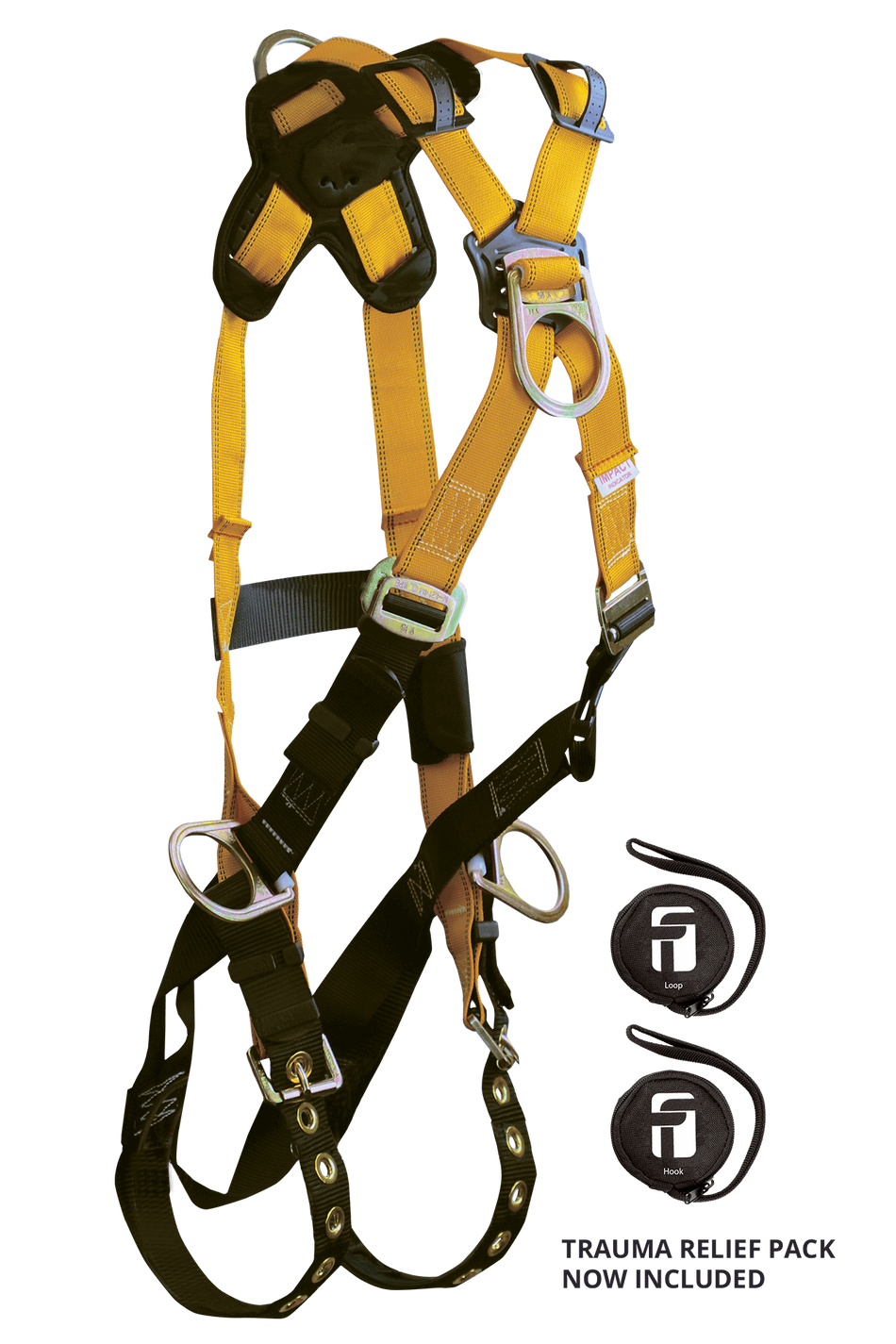 Journeyman Flex Steel 4D Cross-Over Climbing Harness - 7029 – FallTech