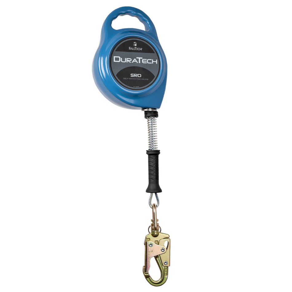 DuraTech SRL with Galvanized Cable and Side-payout Aluminum Housing – FallTech