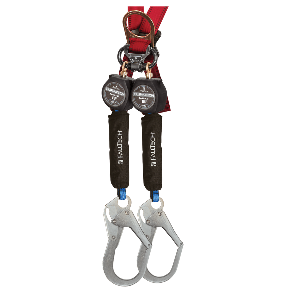 6' DuraTech Mini Class 1 Personal SRL-P with Steel Rebar Hooks – 72706TB3 – FallTech