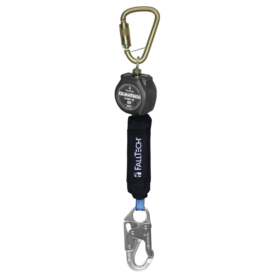 6' DuraTech Mini Class 1 Personal SRL-P with Steel Snap Hook – 72706SB1 – FallTech